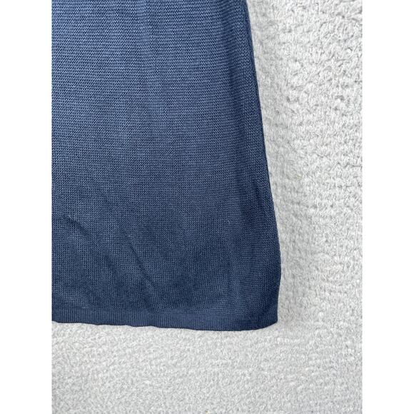 Liz Claiborne Womens Knit Blue Knee Length Skirt Size M NWT - Picture 7 of 7